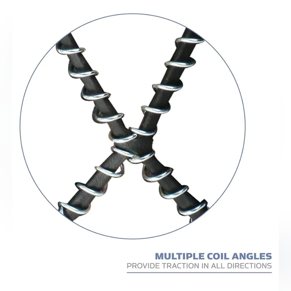 Yaktrax Unisex Walk Traction Cleats Snow Ice Grips Shoe Chains Black Size M - Picture 5 of 13